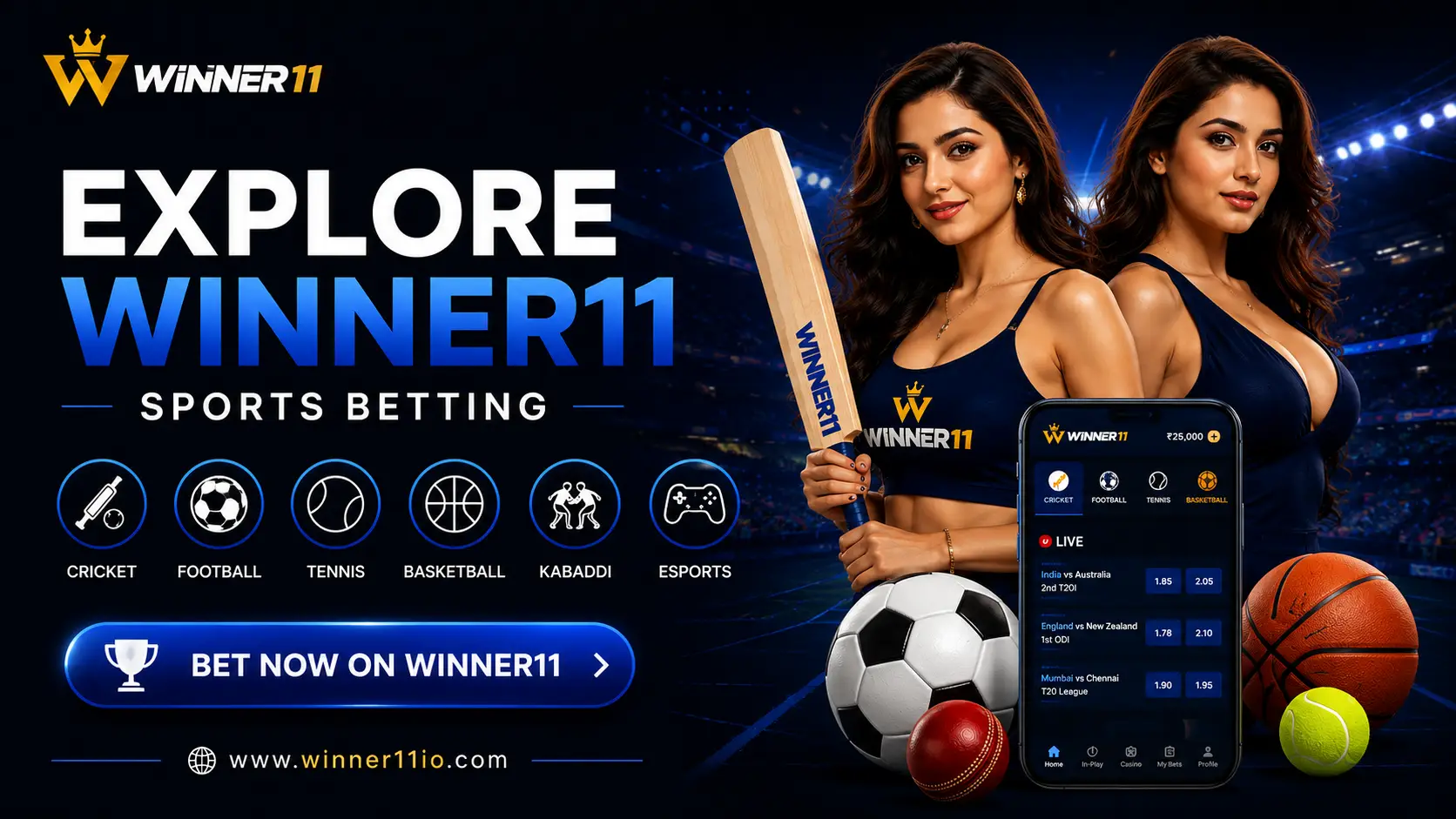 Explore Winner11 sports betting